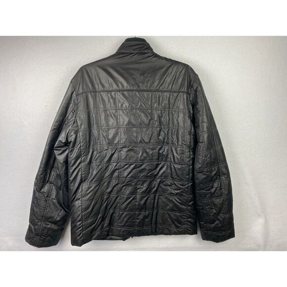 Calvin Klein Womens Jacket Medium Black Puffer Lightweight Packable Outerwear - Picture 13 of 14